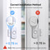 Door Window Alarm for Kids Safety, VOXON Wireless Door Alarm for Home Security Personal Security Window Alarms Sensor Burglar Door Alarm for Home,...