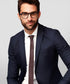 Vittorio Farina Solid Slim Skinny Ties for Men & Women - Silky Satin Thin Men's Pencil Ties...