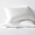 White Pillowcase Set - King Size (20 x 36 inches) Bed Pillow Cover - Brushed Microfiber, Wrinkle, Fade & Stain Resistant - Hidden Zipper Closure P...