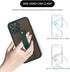 Removable and Reusable Cell Phone Grip Strap, Yetaida Telescopic Finger Kickstand Bracket Universal Silicone Phone Holder Stand and Portable Finge...