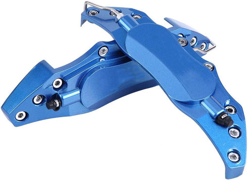 Car Brake Caliper Cover, 2pcs Car Aluminum Alloy Brake Caliper Guard Brake Caliper Protector Cover for Wheel Hub 16in-17in Medium(blue)...