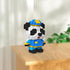 Larcele Micro Building Blocks Animal Set, DIY Mini 3D Building Toy Bricks,339 Dots KLJM-10 (Police Panda)...