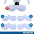 YOCTOSUN Head Mount Magnifier with 2 Led Professional Jeweler's Loupe Light Bracket and Headband are Interchangeable...