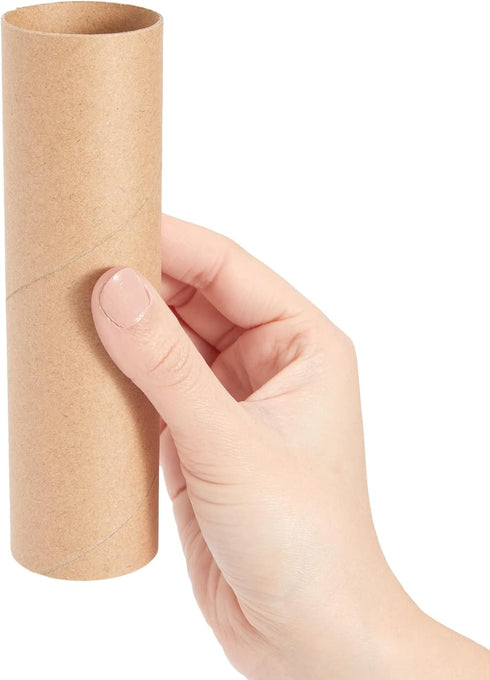 Bright Creations 36 Brown Empty Paper Towel Rolls, Cardboard Tubes for Crafts, DIY Classroom Projects (1.6 x 5.9 in)...