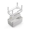 QILIPSU Junction Box with Mounting Plate 110x80x70mm, Clear Cover Plastic DIY Electrical Project Case IP67 Waterproof Dustproof Enclosure Grey (4....
