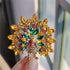 Cute Turkey Rhinestone Thanksgiving Brooch Lapel Pins for Women Girls Fashion Crystal Unique Animal Brooches Pin Ceremony Clothes Accessories Cute...