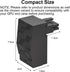 12VHPWR 90 Degree Adapter: 16 Pin GPU Power Connector 600W Pcie5.0 Right Angle Power Adapter for 12+4pin RTX 3090Ti 4070Ti 4080 4090 Graphic Card ...