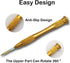 Precision 0.8 mm 5-Point Pentalobe Screwdriver,New 5 Point Star Pentalobe Screwdriver for iPhone 5S iPhone 6 / 6S / 6 s Plus / 5C / 5/4 / 4G / 4S ...