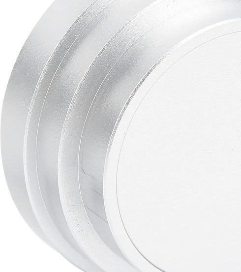 All Metal Camera Rear Lens Dust Cover Protector for DKL Mount Lens Alloy Silver Strong and Rear Lens Prevent Dust, Abrasion...