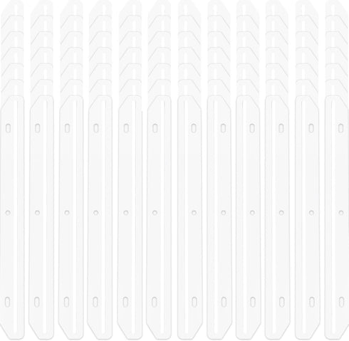 Framendino, 80 Pack 3 Hole Punched Magazine Holders for 3 Ring Binder Magazine Organizer Ring Binder Insert Strips for File Book Craft Paper...
