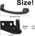Grills Side Door Stop Arc & Grills Lid Hinge Kit Compatible with Traeger Grills, Traeger Pellet Grills, Include One Left Side And One Right Side H...