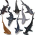 Yeonha Toys 8 Pack Shark Toys with Educational Booklet, Soft Plastic Realistic Shark Figure Set for Kid, Ocean Sea Animal Party Favor, Pool Bath T...