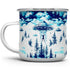 UFO Alien Abduction Extraterrestrial Paranormal Enamel Camp Mug, Outdoor Camping Campfire Coffee Cup (12oz)...