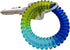 12 Pcs Wrist Coil Wrist Keychain, Colorful Stretch Wristband Key Chain for Gym, Pool, ID Badge...