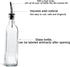 DLD16oz Glass Olive Oil Bottle Dispenser - Oil and Vinegar Cruet with Pourers and Funnel - Olive Oil Carafe Decanter for Kitchen- 473ml...