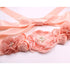 Blush Peach Maternity Sash & Dad to be Corsage Kit - Baby Shower Sash Baby Boy Pregnancy Sash Keepsake Baby Shower Flower Belly Belt...