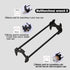 2pcs Basin Wrench Multifunctional Sink Wrench 7 Sizes Faucet Tool Plumbers Wrench Universal Socket Wrench Plumbing Tools for Tight Spaces Kitchen ...