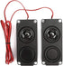 Loudspeaker,8? 5W Portable Heavy Bass Audio Cavity 40mm Magnetic Dual Speaker for TV Monitor,High Sensitivity,Great Performance...