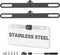 Stainless Steel License Plate Camera Mount,2PCS Backup Camera License Plate Mount,Universal Backup Camera Mount,Car Rear Camera License Plate Brac...
