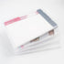 4 Pack Scrapbooking Paper Storage File Boxes B6 Plastic Box for Documents Magazines Paper Photos Stamps Cards Envelope Protector Office Supplies F...