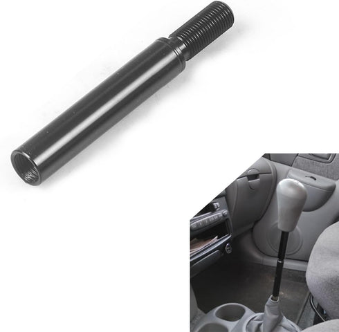 1 PC Car Gear Knob Extender, M10 x 1.5 3" High Strength Alloy Modified Shift Knob Extender, Auto Threaded Mounting Decorative Replacement Accessor...