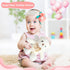 Angel Bear Plush Stuffed Animal with Wings White Bear Dolls for Boys Girls Birthday Gift (Ribbon Bow, 10 Inch)...