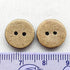 Chenkou Craft 100pcs Small 1/2"(13mm) Brown Natural Coconut Coco Button 2 Holes Craft Clothe Sewing (1/2"(13mm))...