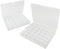 Sewing Machine Bobbins Box, 2Pack 36 Slots Empty Bobbins Spools Box, Sewing Craft Plastic Case Storage Box for Sewing Machine....