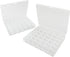 Sewing Machine Bobbins Box, 2Pack 36 Slots Empty Bobbins Spools Box, Sewing Craft Plastic Case Storage Box for Sewing Machine....