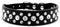 Rhinestone Dog Collar, Bling Rhinestone PU Leather Crystal Diamond Pet Dog Cat Puppy Collar Black S M L XL (XL, Black)...