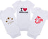 16 Pack Stencils for Baby Shower Cute Onesie Stencil Kit for Fabric Paint Baby Shower Stencils for Painting Bodysuit...