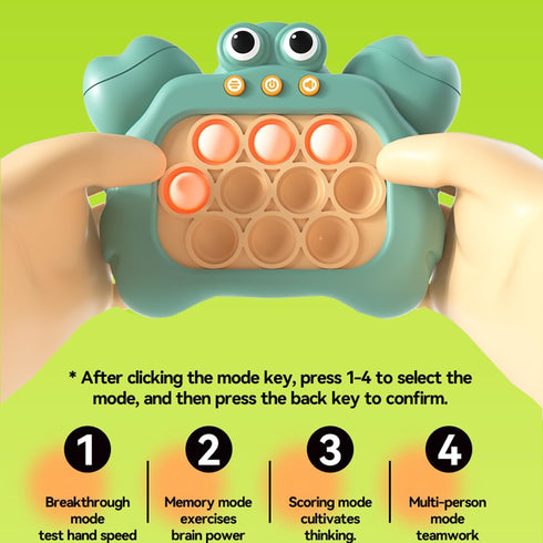 Puzzle Pop Light Up Game Fidget Travel Games /Travel Sensory Fidget Toys Popular Handheld Games for Teenagers Anti Anxiety Autism Relief Birthday ...