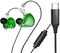 FEDAI DX2 in Ear Headphones,USB C Headphones,Type C Earbuds,Noise Isolating in Ear Headphones for Running/Gym/Workouts,USB Type C Headset with Mic...