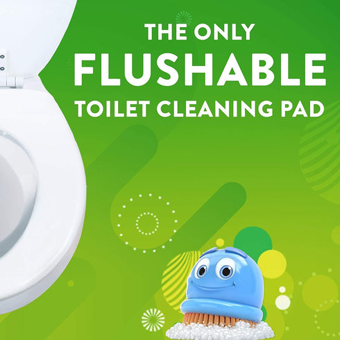 Scrubbing Bubbles Fresh Brush Flushable Refills - Citrus Action Scent - 10 Count Flushable Refills Per Box - Pack of 3 Boxes...