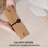 300 Pcs Handmade food baking label stickers - Black Striped Long Label Packaging Lollipop Sealing Labels Tamper-Proof Stickers for Artisan Bakery ...