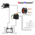 Road Passion Starter Solenoid Relay for Honda TRX200 FOURTRAX 1984 TRX300 FOURTRAX 1988-2000/ Rancher Fourtrax Foreman ATV TRX90 TRX350 TRX400 TRX...