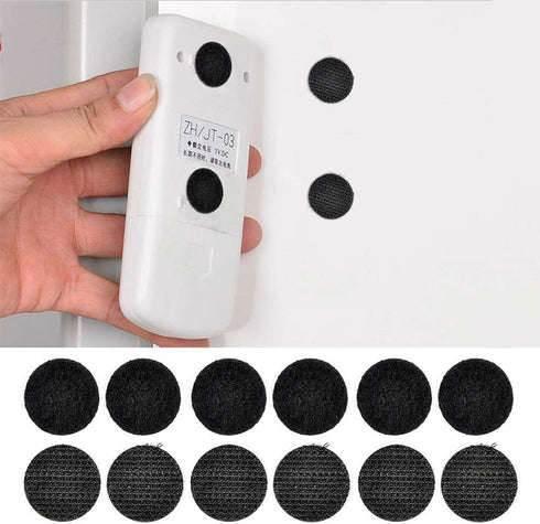 256pcs Heavy Duty Hook and Loop Dot Pre-Cut 1 inch in Diameter Self Adhesive Sticky Dot Fastening Mounting Double Sided Tape for Education Classro...