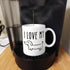 ThisWear I Love My Wiener Dog Mug Funny Dachshund Gifts for Dachshund Lovers Dog Gag Gift 11oz Ceramic Coffee Mug with Handle...