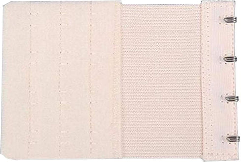 Women Bra Extender 4 Hooks 3 Rows Elastic Bra Band Hook Strap Extensions 4 Pack...