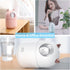 Cat Small Humidifier for Bedroom - 300ml Mini Cool Mist Humidifiers with Night Light, 2 Spray Modes, Ultra-Quiet, Portable Personal Air Humidifier...