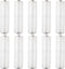 10pcs AAA to AA Battery Adapter AAA to AA Battery Converter Holder Battery Adapter Converter for AAA to AA Battery Clear Color...