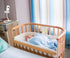 Clamp Mount for Hello Baby Monitor HB30 HB32 HB35 HB50 - Flexible Twist Mount with Adjustable Clamp for Hellobaby Monitor in Crib Cot Shelf...