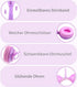 LOBKIN Unicorn Headphones Children, Cat Ear Headphones with Glowing LED, 85db Volume Limiter, Foldable Lightweight Children's Headphones with Micr...