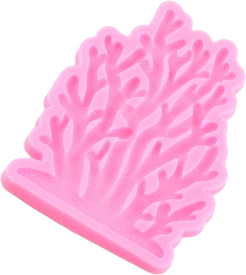 Coral Seaweed Silicone Molds Coral Fondant Mold For Cake Decorating Cupcake Topper Candy Chocolate Gum Paste Polymer Clay...