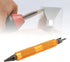 Double Ended Case Prep Multi Tool, Steel Sharpness Chamfer Deburring Tools, Chamfer Reloading Equipment Primer Pocket Cleaners Reamers for Removin...