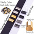 Leather Rope Clip Crimping Cord String Metal Fastener Cord Clamp 3/4" Adjustable Fold Over Crimps End Cap for Leather Cord DIY Making 20mm 120pcs ...