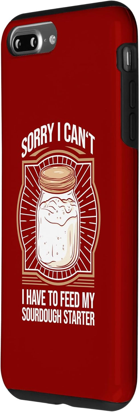 iPhone 7 Plus/8 Plus Funny Sourdough Starter Sourdough Bread Baker Case...