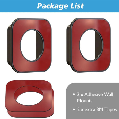 Window Mount Comaptible with Wyze Cam OG, Strong Adhesive Mounting Bracket, Window Holder Through Glass (2 Pack,Camera is Not Included)...