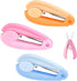 3 Pcs Safety Scissors for Kids Retractable Small Scissors Folding Travel Scissors Cute Craft Scissors for Toddler Crafts Children Arts Preschool T...