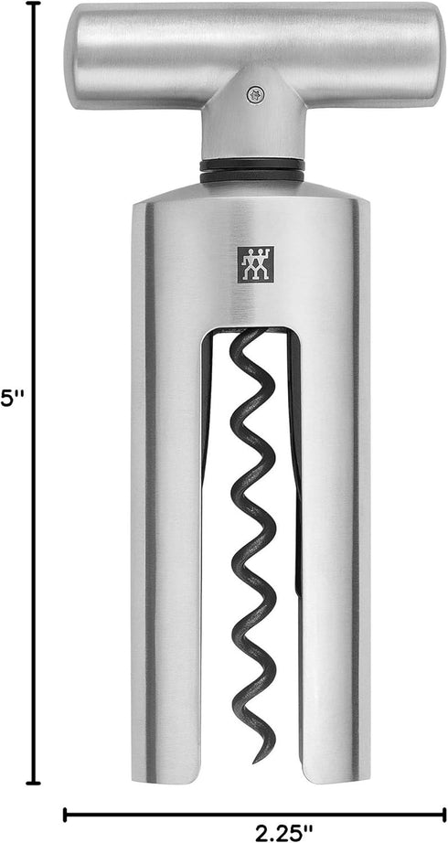 ZWILLING Sommelier Corkscrew Wine Opener, Stainless Steel...